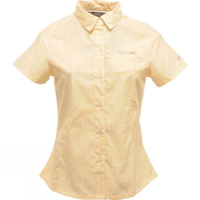 Camisa Regatta Talia Mujer Amarillo - Chile UND657438